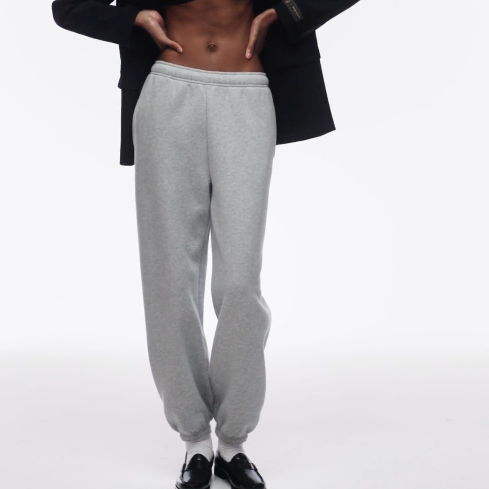 Aritzia cozy fleece mega sweatpant short